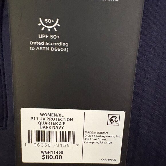 Walter Hagen Women's Quarter Zip - Picture 3 of 6